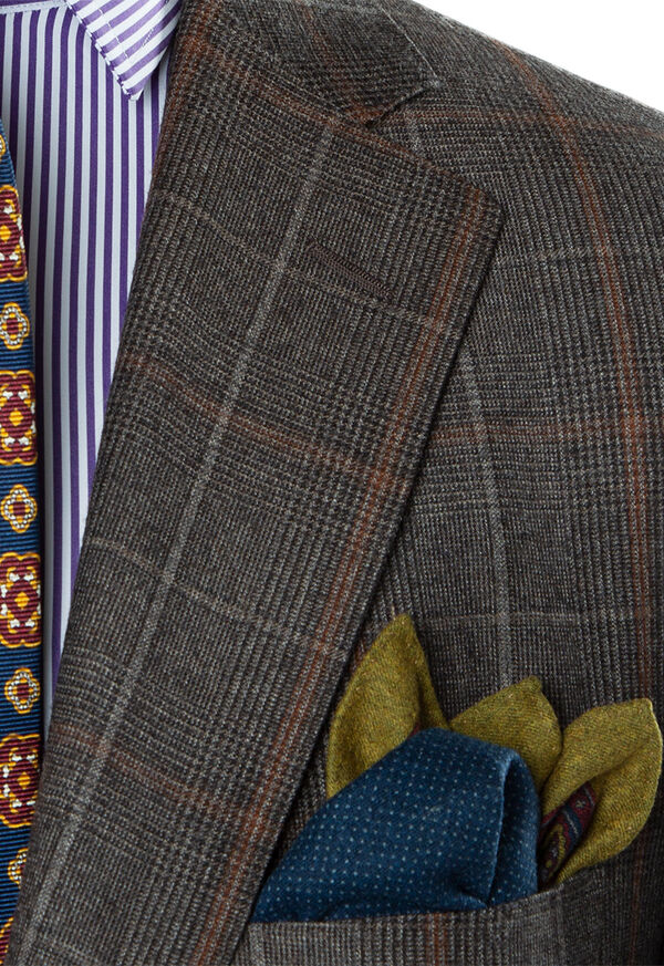 Paul Stuart Wool Plaid Suit, image 2