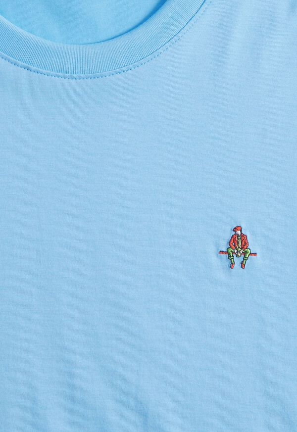 Paul Stuart Pima Interlock Logo T-Shirt, image 2