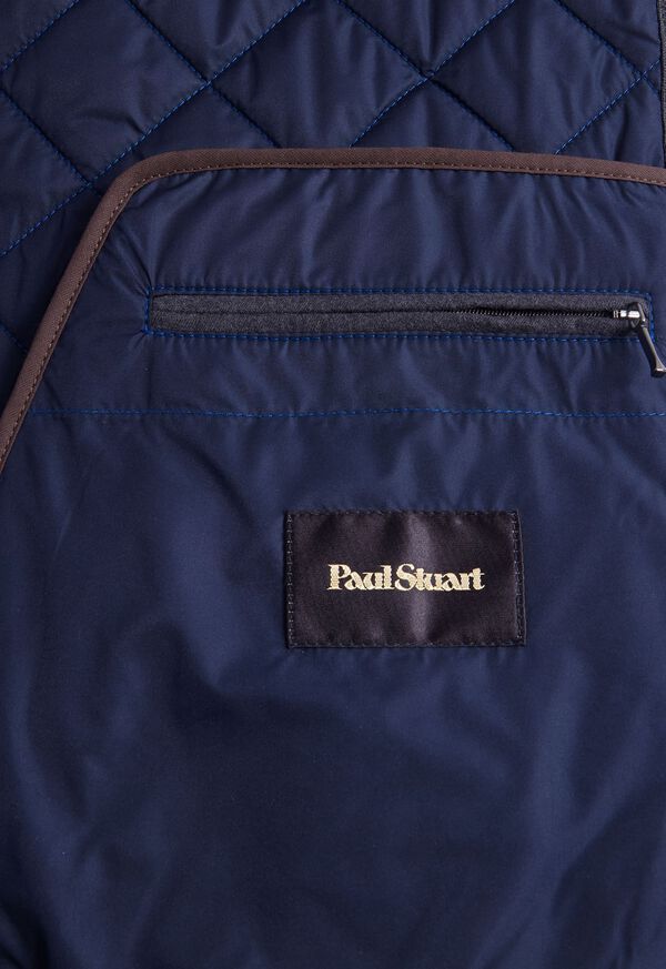 Paul Stuart Quilted Wool Flannel Vest, image 3