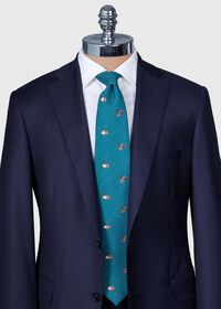 Paul Stuart Printed Wool Mallard Tie, thumbnail 2
