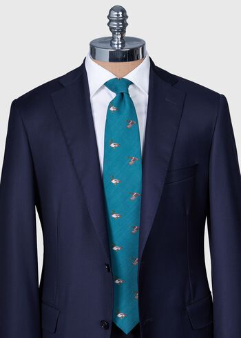 Paul Stuart Printed Wool Mallard Tie