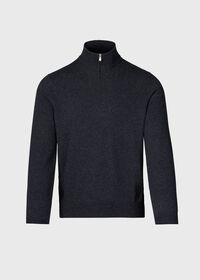 Paul Stuart Cashmere 1/4 Zip Sweater, thumbnail 1