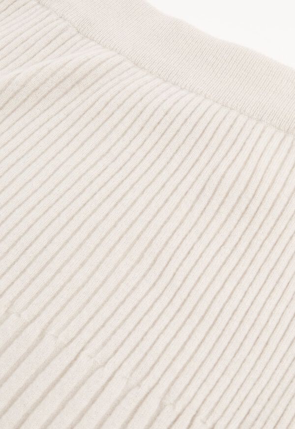 Paul Stuart Knit Ribbed Midi Cashmere Skirt, image 2