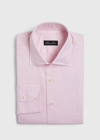Paul Stuart Pink Mini Houndstooth Dress Shirt, thumbnail 1