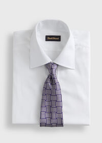 Paul Stuart Woven Silk Parquet Tie, thumbnail 2