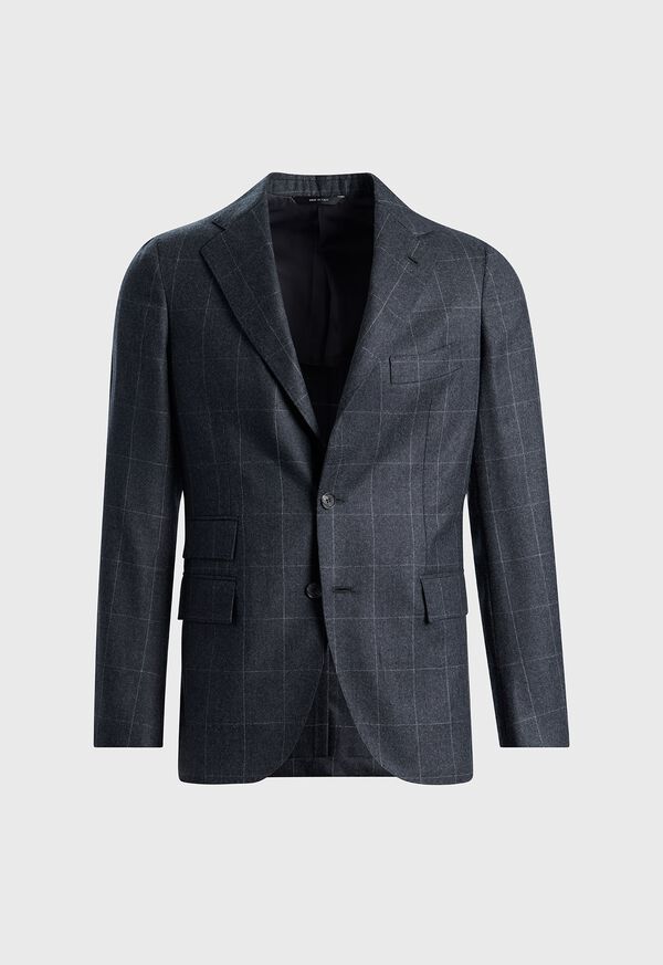 Paul Stuart Wool Windowpane Suit, image 2