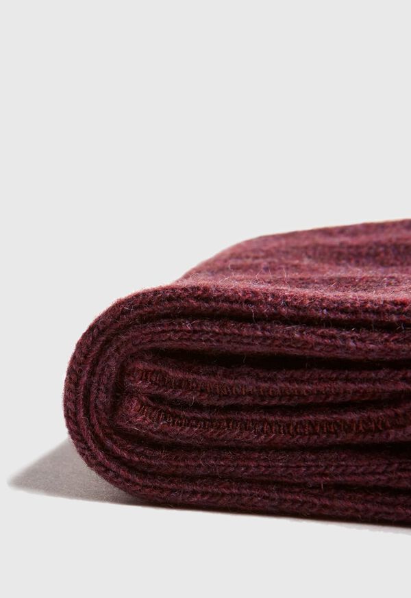 Paul Stuart Cashmere Blend Ribbed Sock, image 2