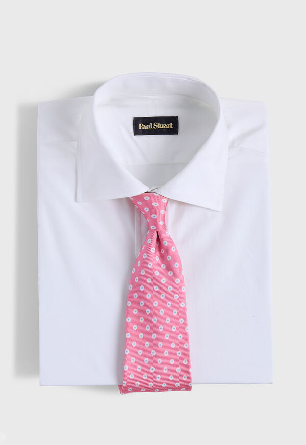 Paul Stuart Printed Silk Circle Tie, image 2