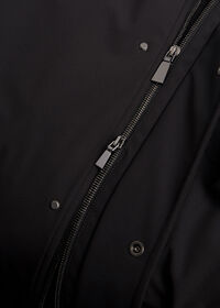 Paul Stuart Hooded String Waist Down Filled Tech Jacket, thumbnail 4
