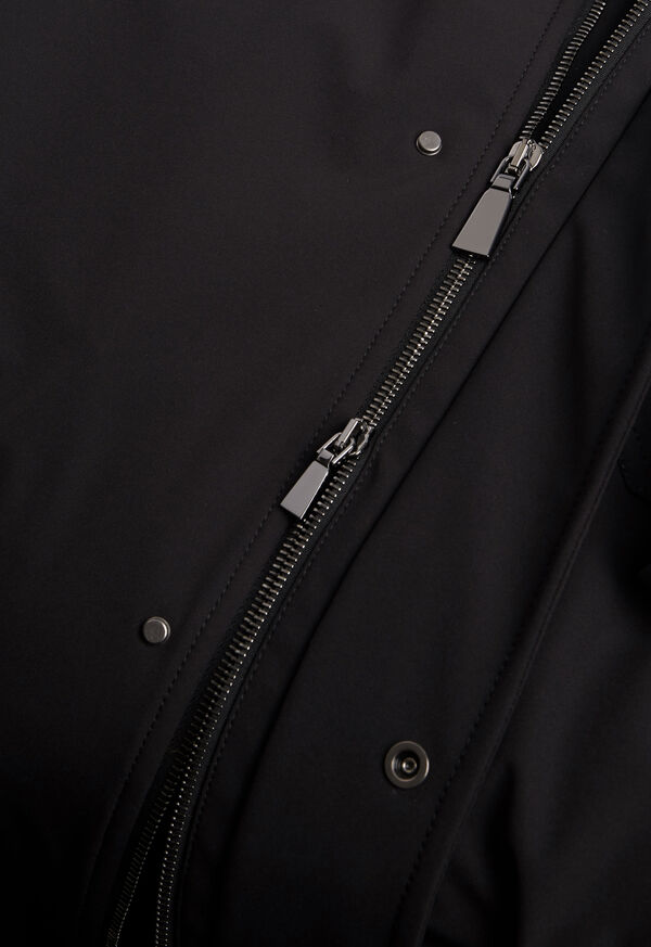 Paul Stuart Hooded String Waist Down Filled Tech Jacket, image 4