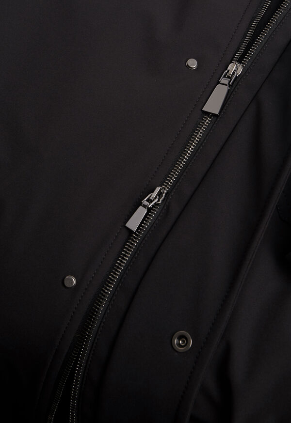 Paul Stuart Hooded String Waist Down Filled Tech Jacket, image 4