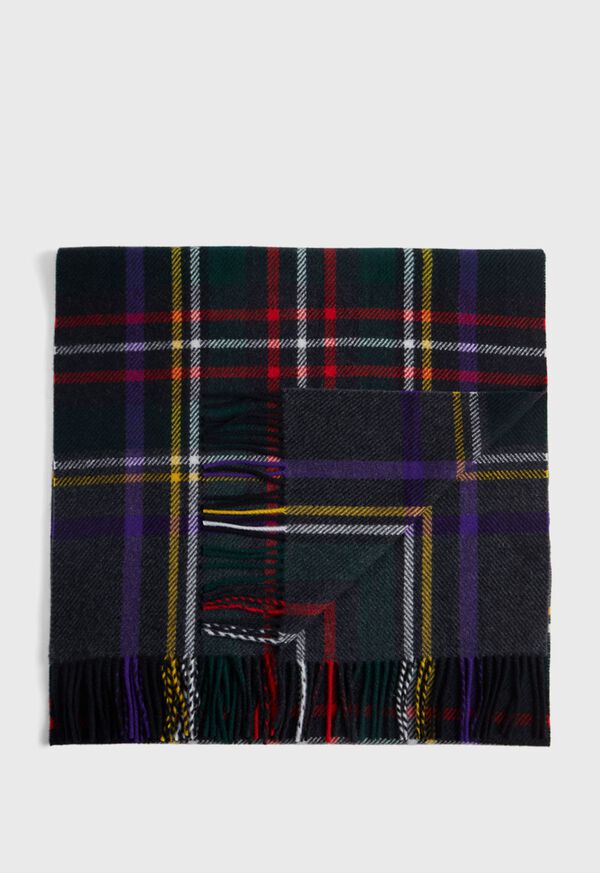 Paul Stuart Multicolor Plaid Oversized Scarf, image 1