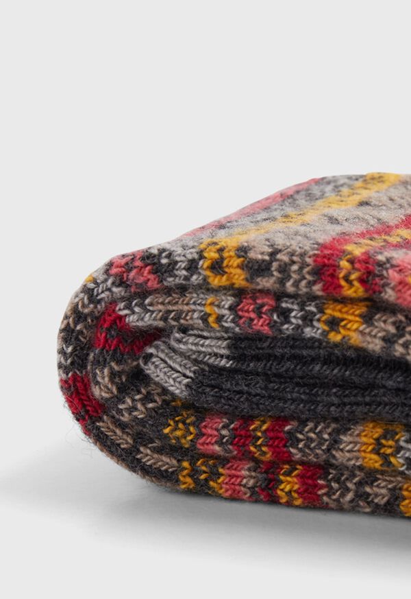 Paul Stuart Fair Isle Sock, image 2
