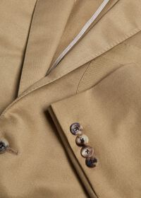 Paul Stuart Paul Fit Khaki Silk Sport Jacket, thumbnail 2