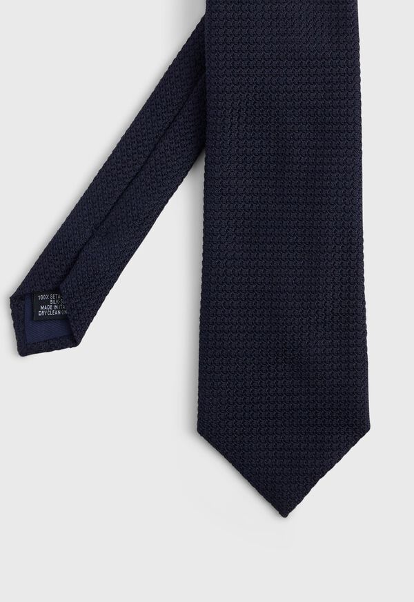 Paul Stuart Solid Silk Grenadine Tie, image 1