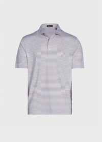 Paul Stuart Three Color Stripe Performance Polo, thumbnail 1