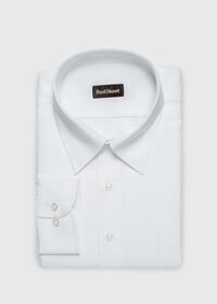Paul Stuart Classic Cotton Twill Sport Shirt, thumbnail 1