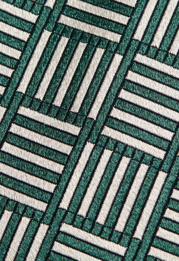 Paul Stuart Woven Silk Parquet Tie, image 3