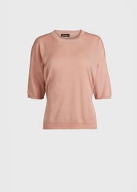 Paul Stuart Short Sleeve U-Neck Sweater, thumbnail 1
