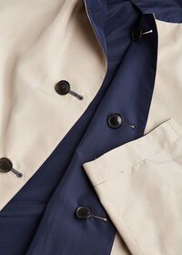 Paul Stuart Reversible Microfiber Trench, thumbnail 6