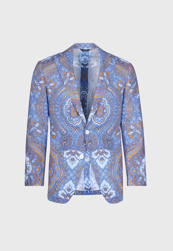 Paul Stuart Paisley Linen Jacket, image 1