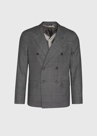 Paul Stuart Grey Nailhead Double Breasted Suit, thumbnail 3