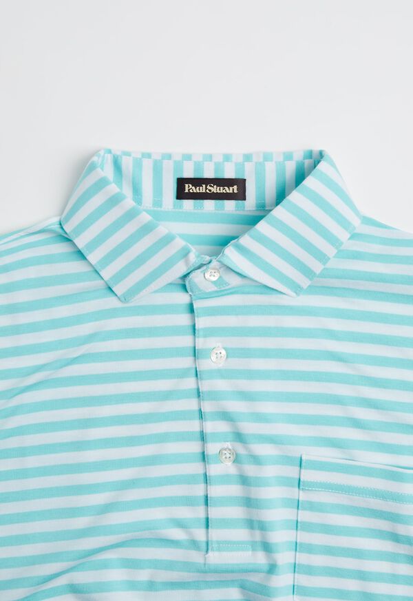 Paul Stuart Supima Cotton Bold Stripe Polo, image 6
