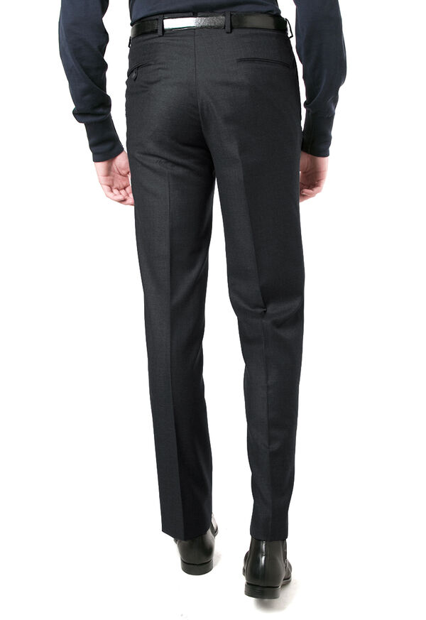 Paul Stuart Wool, Cashmere and Silk Plain Front Trouser, image 2