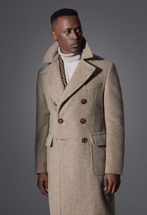 Paul Stuart Tan Casentino Overcoat Look, image 1