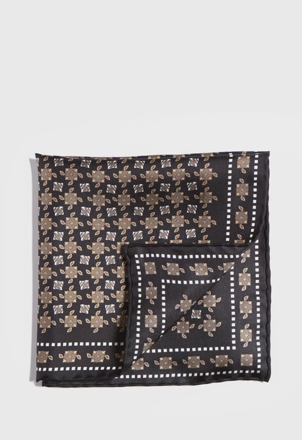 Paul Stuart Vintage Silk Pocket Square, image 1