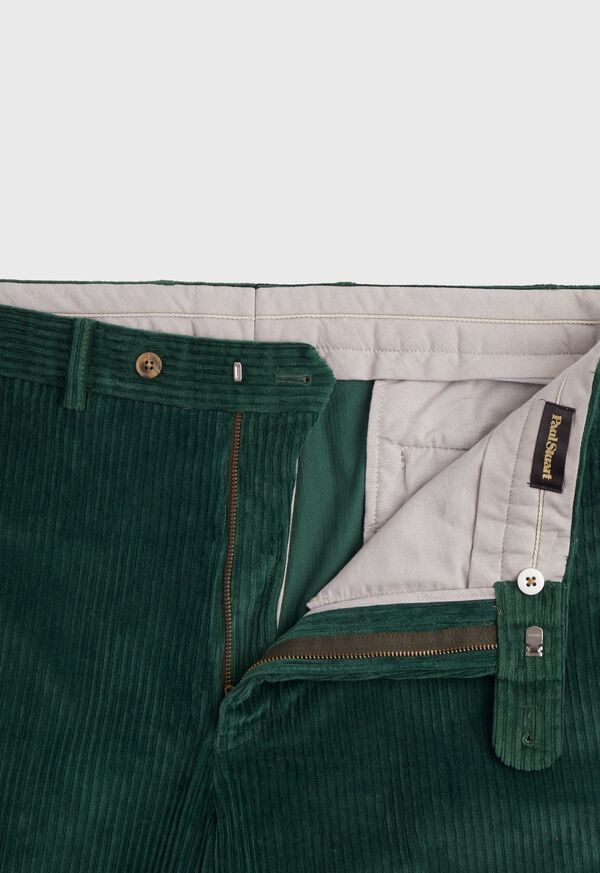 Paul Stuart Cotton Stretch Mid-Wale Corduroy Pant, image 2