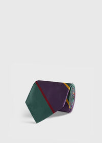 Paul Stuart Multicolor Block Stripe Tie, thumbnail 1