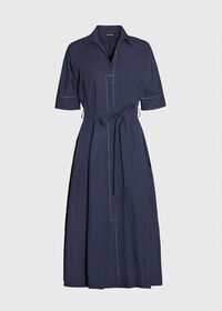 Paul Stuart Belted Shirt Dress, thumbnail 1