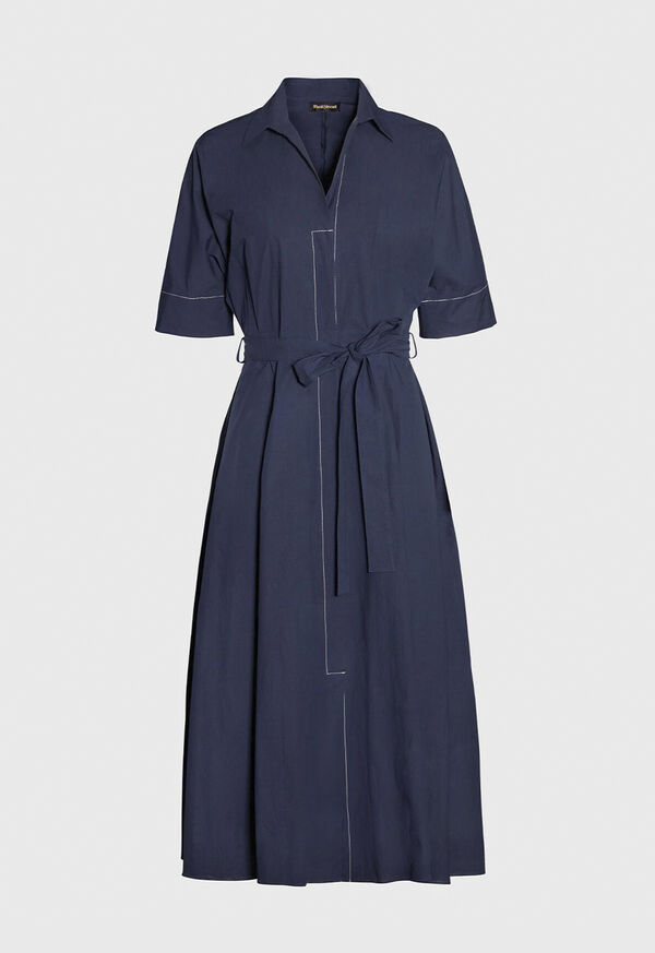 Paul Stuart Belted Shirt Dress, image 1