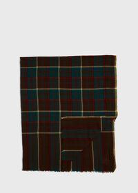 Paul Stuart Plaid Wool Scarf, thumbnail 1