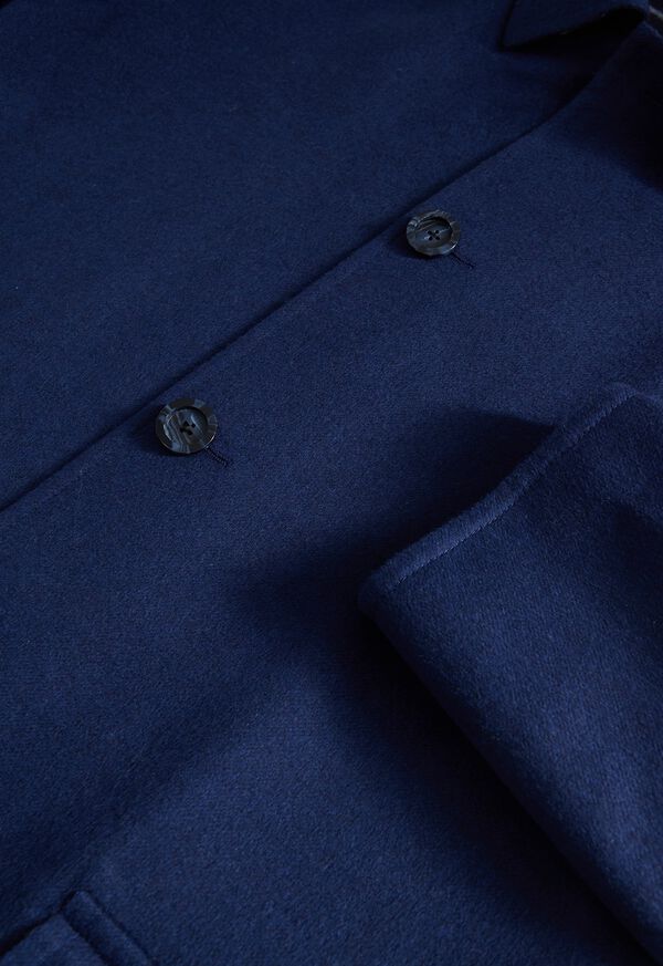 Paul Stuart Reversible Double Face Cashmere Mac Coat, image 5