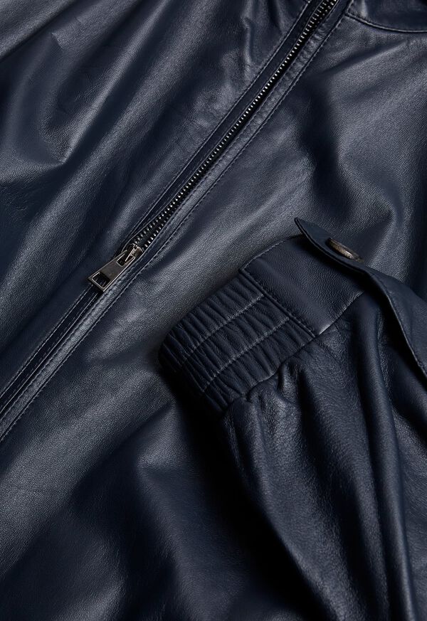 Paul Stuart Leather Blousson Jacket, image 2