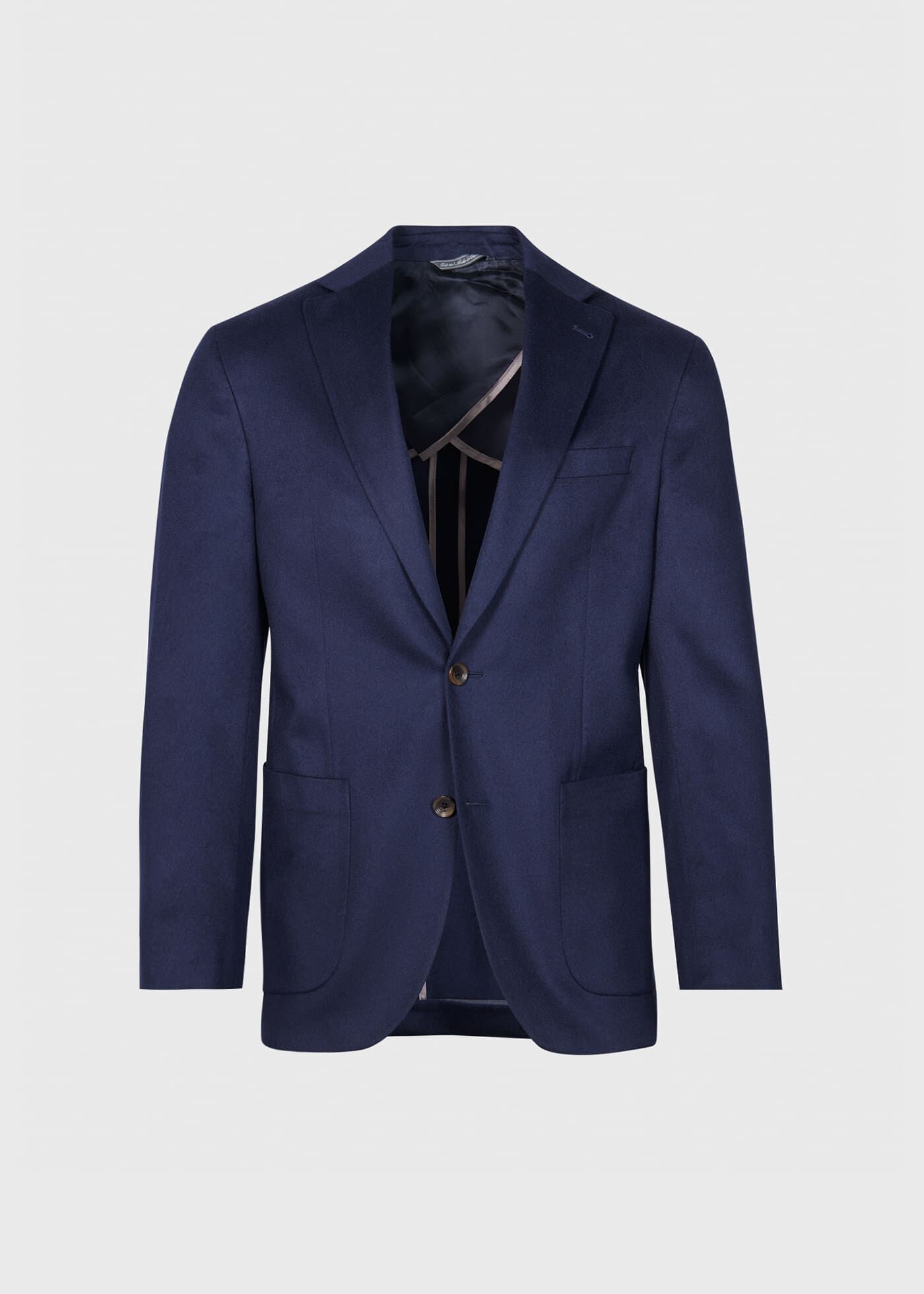 Navy Cashmere Jacket