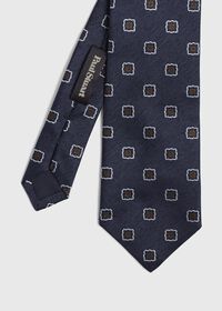 Paul Stuart Large Medallion Silk Tie, thumbnail 1