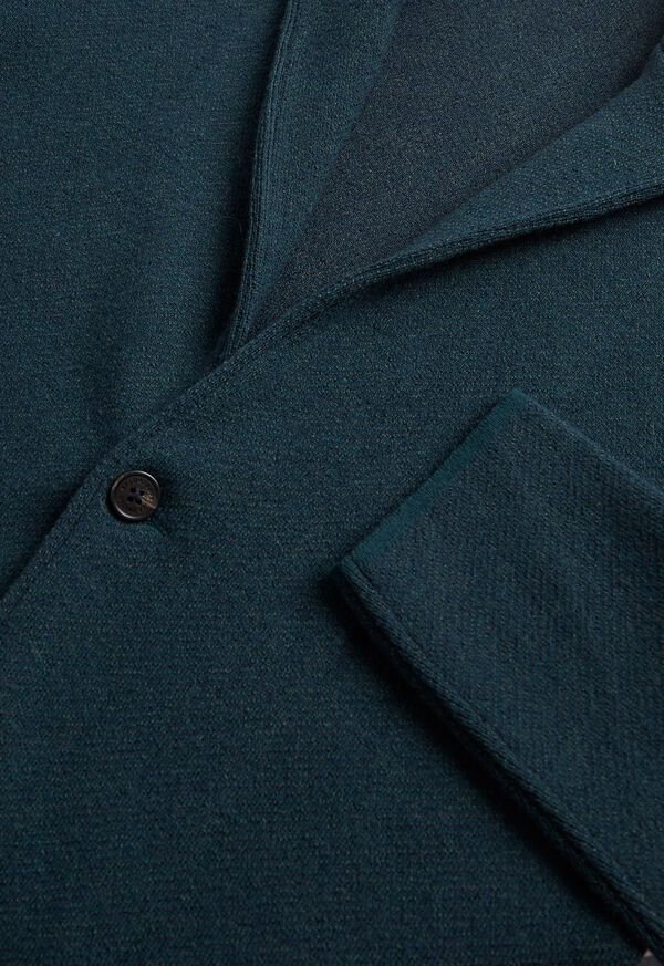 Paul Stuart Wool Twill Knit Jacket, image 2