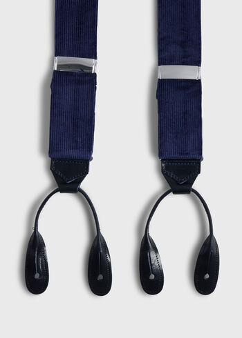 Paul Stuart Wide Wale Corduroy Braces
