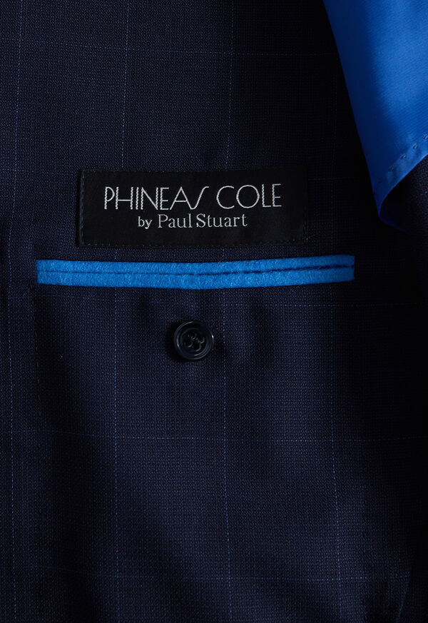 Paul Stuart Wool Windowpane Suit, image 4