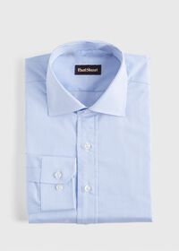 Paul Stuart Light Blue Fine Stripe Dress Shirt, thumbnail 1