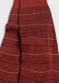 Paul Stuart Cotton Horizontal Stripe Sock, thumbnail 3