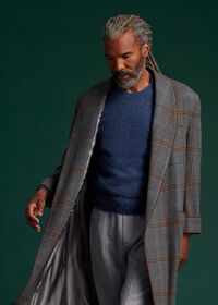 Paul Stuart Brushed Alpaca Crewneck Sweater, thumbnail 2
