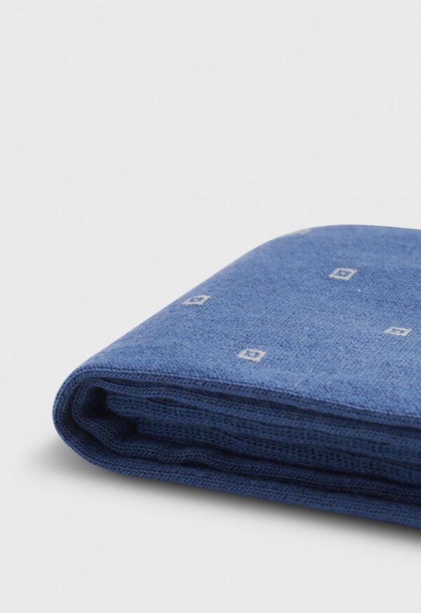 Paul Stuart Melange Square Motif Crew Sock, image 2