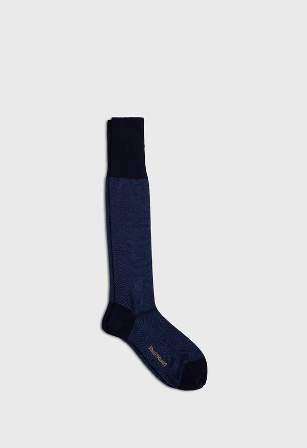 Paul Stuart Textured Oxford Dress Sock, image 1