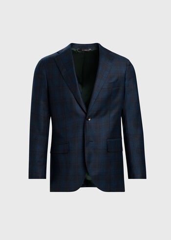 Paul Stuart All Year Wool Plaid Jacket