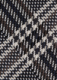 Paul Stuart Woven Silk Large Plaid Tie, thumbnail 3