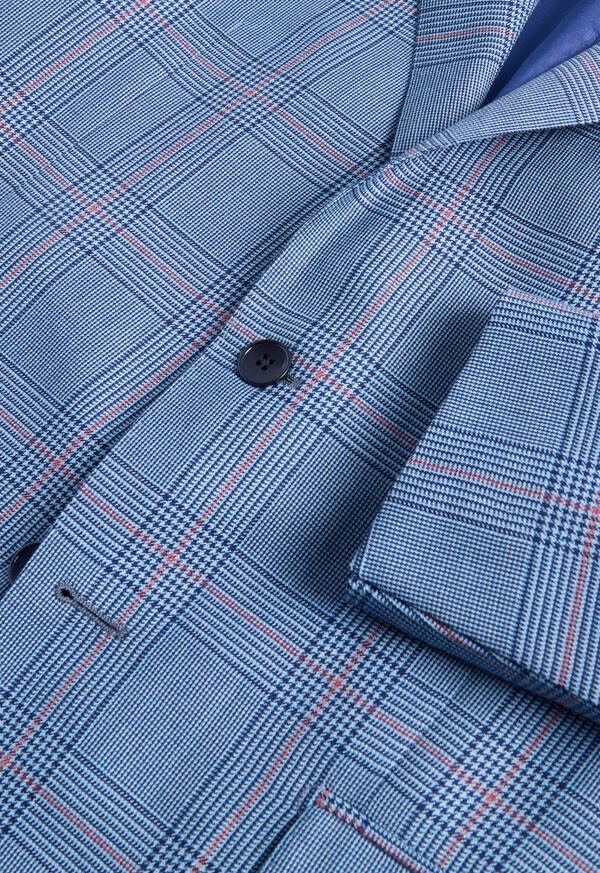 Paul Stuart Summer Cashmere Plaid Jacket, image 2